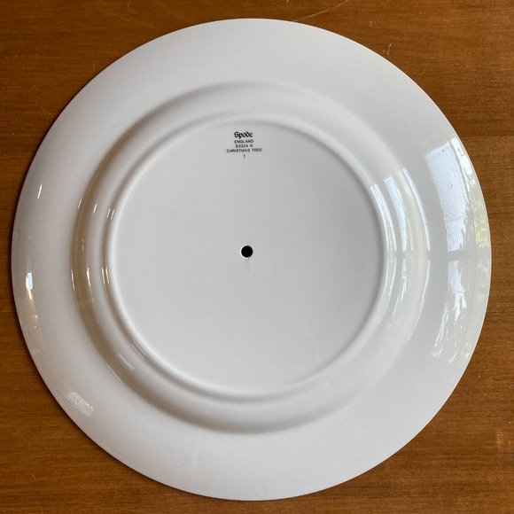 Spode Christmas Tree Tidbit Tray with handle Box included - Picture 3 of 9